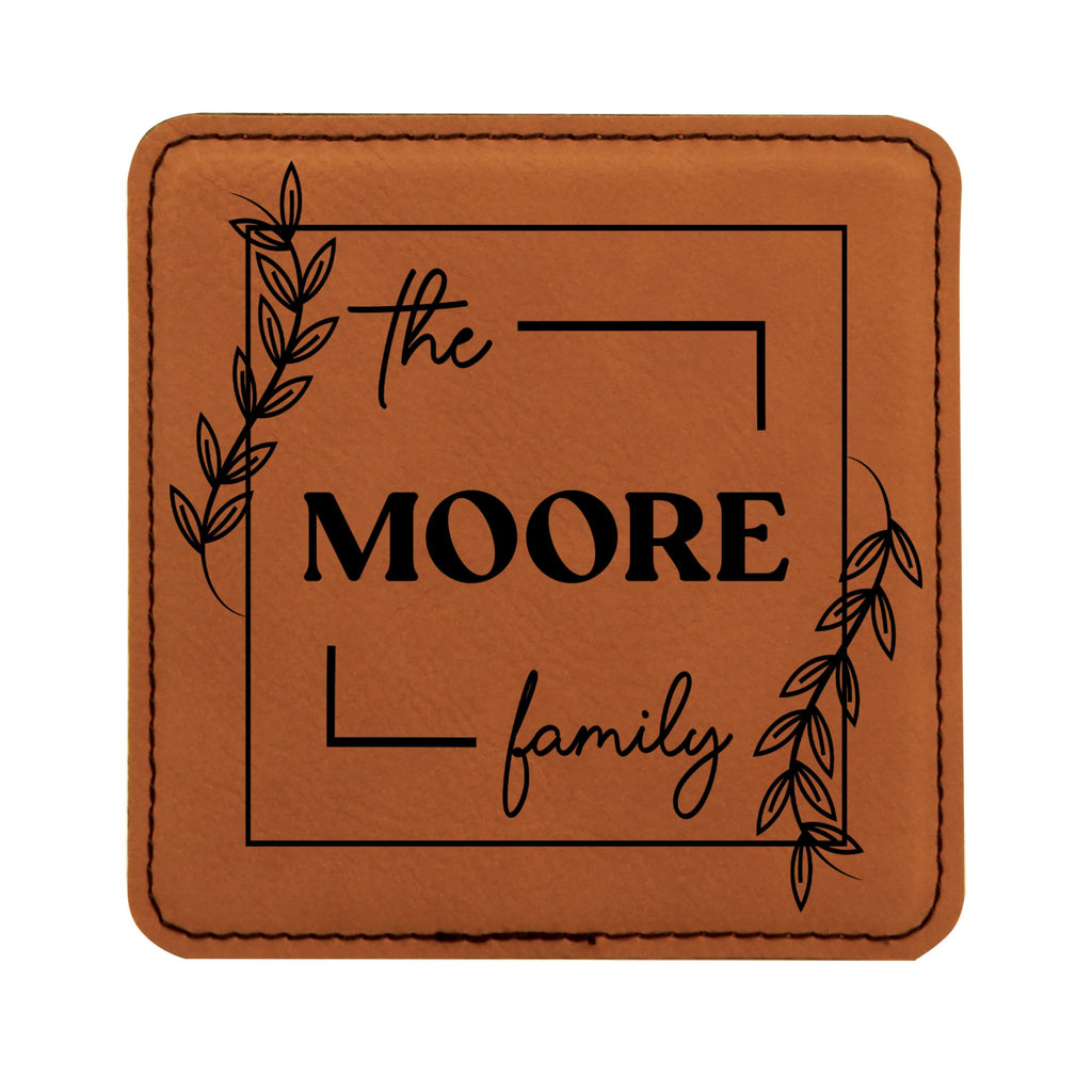 Personalized Coaster set with holder, Set of 6 custom coasters, Wedding Gift customized coasters, Personalized Gift, housewarming gift