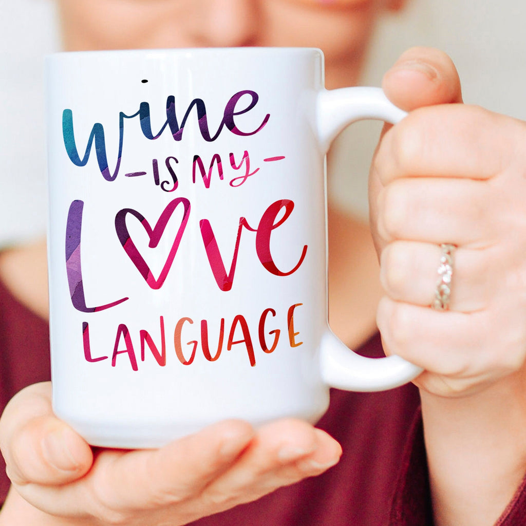 wine drinker Coffee Mug, love wine gift for her, funny gifts for wine lover, white wine gift idea, red wine gift mom, funny wine gifts