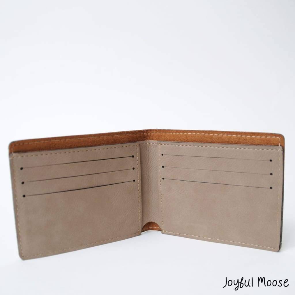 Mens Wallet for Dad - Personalized Father's Day Gift
