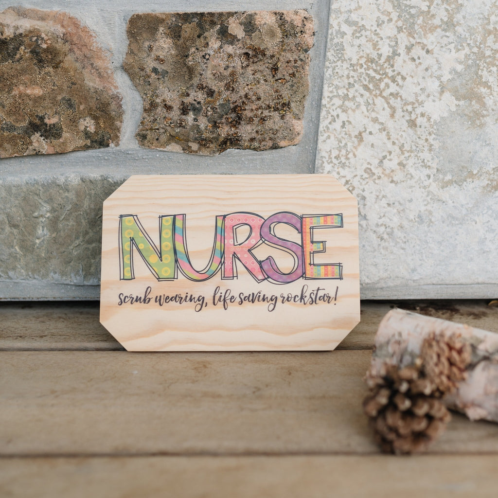 Nurse Definition Sign, nurse graduation gift, Nurse Wood Sign, Decor for Nursing Office, Nurse Appreciation Week Gifts