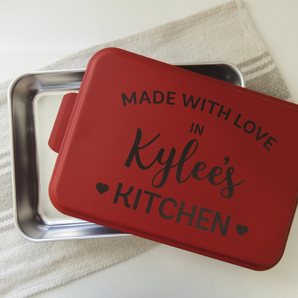 Personalized Cake Pan, Baking Gift for Mom, Gift for Grandma, Kitchen Gift for her, Gift for Baker