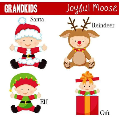 Personalized Grandkids Christmas Ornament - Custom Christmas Ornament for Grandparents