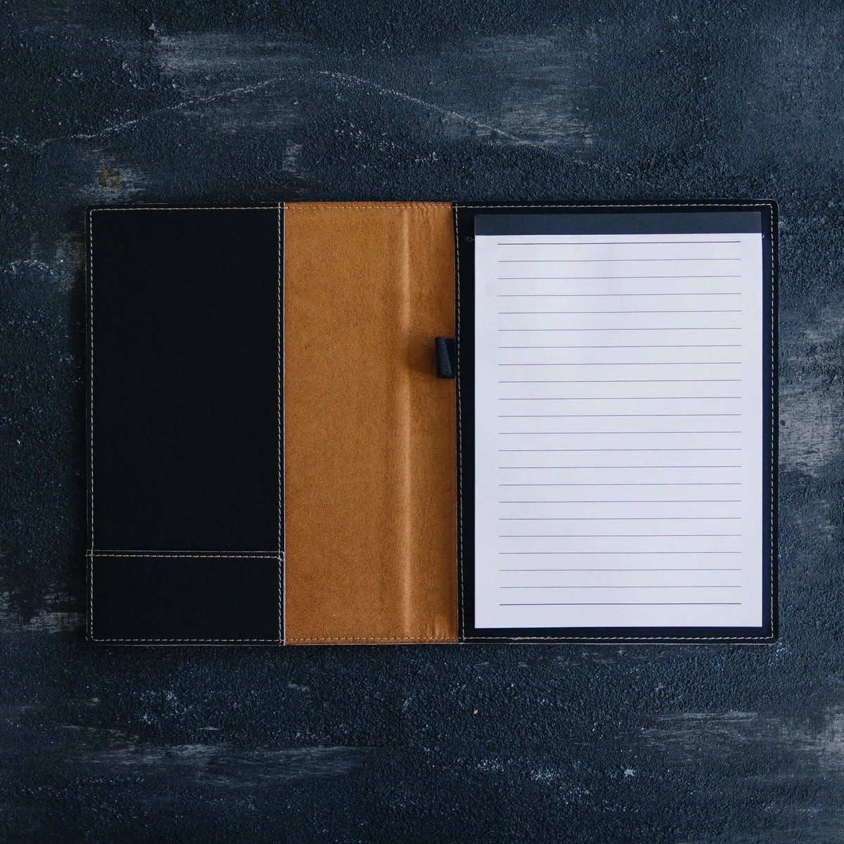 Personalized Notepad, Teacher Gift, Personalized Paper Holder, Portfolio Note Pad Holder