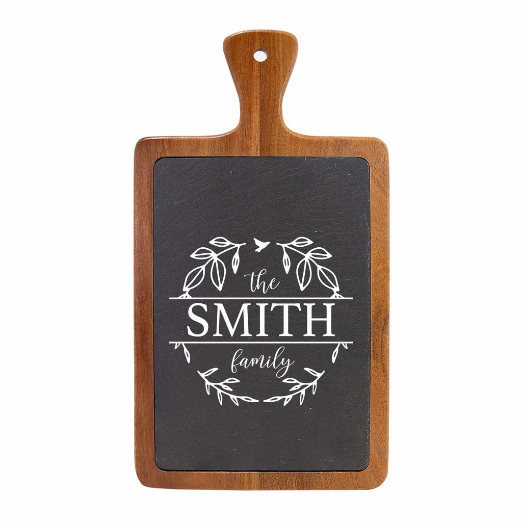 Personalized Slate Cutting Board, gift for couple, Custom Kitchen Decor, wedding gift