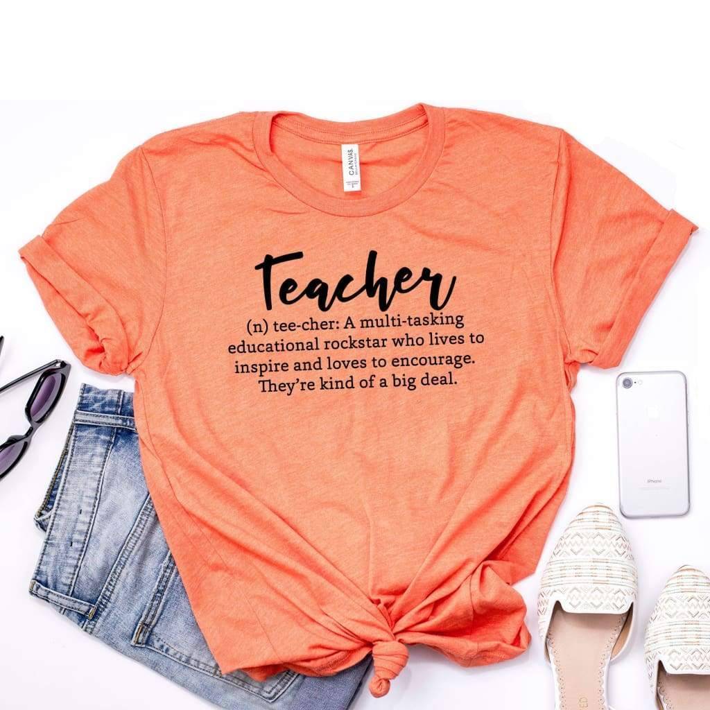 Teacher Shirt - Teacher Gift - Teacher Definition T-shirt