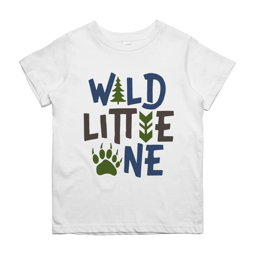 Wild Little One Toddler T-shirt - Adventure Outdoors Camping Hiking