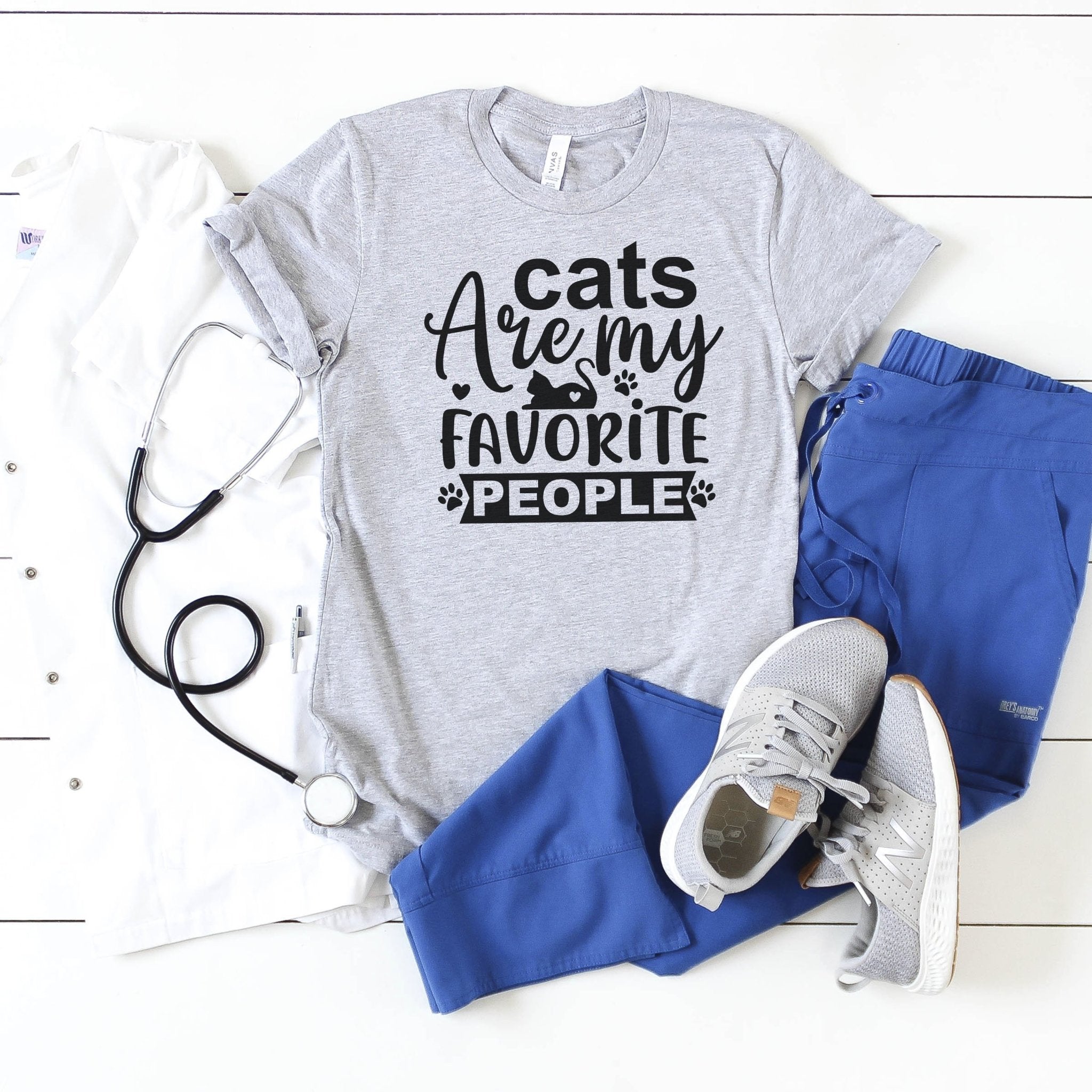 Oversize Vintage Cat T-Shirt